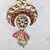 Red kundan antique gold Acrylic   pair of Earring