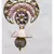 Pink kundan antique gold Acrylic   pair of Earring