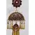 Maroon gold plated Brass Alloy   pair of Earring