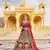 Stunning Red Heavy Hand Work & Embroidered Velvet Bridal Lehenga