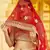 Stunning Red Heavy Hand Work & Embroidered Velvet Bridal Lehenga