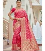 Teal Woven Party Wear Art Silk Sarees