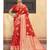 Red Woven Party Wear Art Silk Sarees