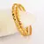 Gold Plated Intricate Twisted Bangle