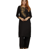 Black Kurti Pant