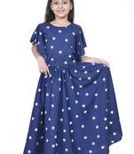Blue star Printed lehenga choli