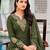 Rahi Fashion Women's Semi-Stitched Light Green Faux Georgette sharara suit for wedding wear