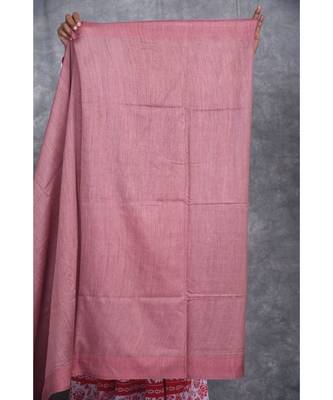 burgundy silk hand woven handloom saree with blouse 5