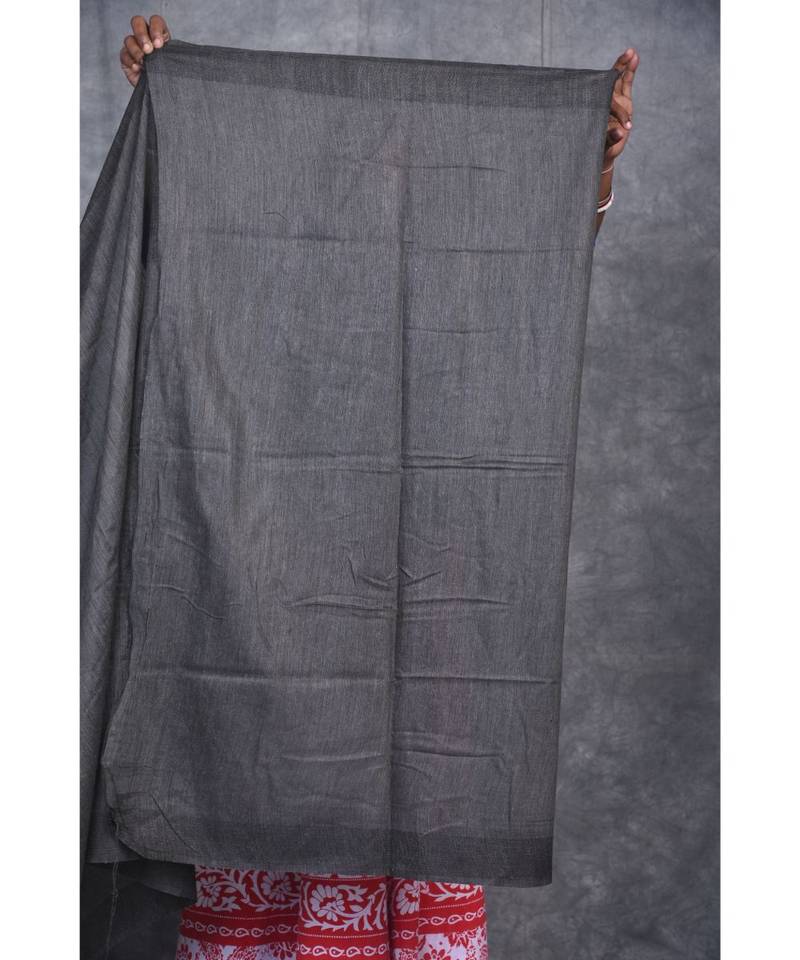 black silk hand woven handloom saree with blouse