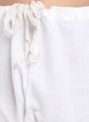Brocade Kurta Pajama Set Full Sleeve  Silver 5