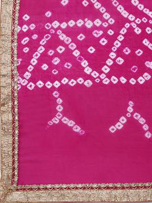 Multicoloured Printed Semi-Stitched Lehenga & Unstitched Blouse With Dupatta 4
