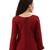Women Maroon Embroidered Unstitched Dress Material