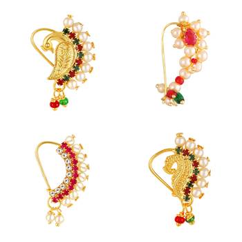 Gold plain Gold-Plated Alloy   Nath 1