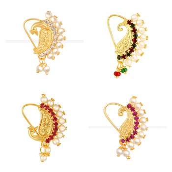 Gold plain Gold-Plated Alloy   Nath 1