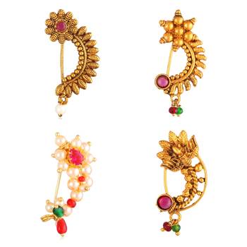 Gold plain Gold-Plated Alloy   Nath 1