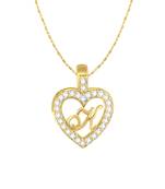 Gold plain Gold-Plated Alloy   Pendant   Chain