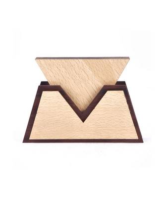 Wood Tea Coaster Set 1