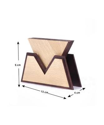 Wood Tea Coaster Set 2