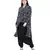 Navy Printed Crepe Top for Women