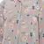 Grey Printed Crepe Top for Women