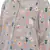 Grey Printed Crepe Top for Women