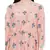 Coral Printed Silkmul Kaftaan for Women