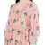 Coral Printed Silkmul Kaftaan for Women