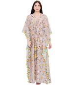 PS Pret by Payal Singhal Lavender Colour Printed Silkmul Kaftan