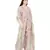 Lavender Printed Silkmul Kaftaan for Women