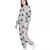 Grey Printed Art Georgette Bomber Jacket Set for Women
