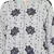 Grey Printed Art Georgette Bomber Jacket Set for Women
