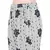 Grey Printed Art Georgette Bomber Jacket Set for Women