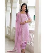 LAVENDER GOTA kurti SET