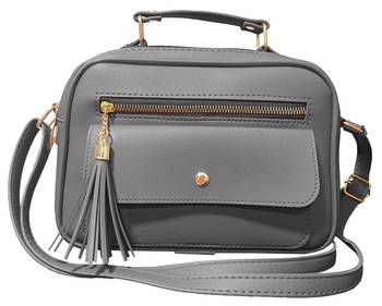  FFC Stylish Multipacket Chain Sling Bag For Woman And Girls GREY 1