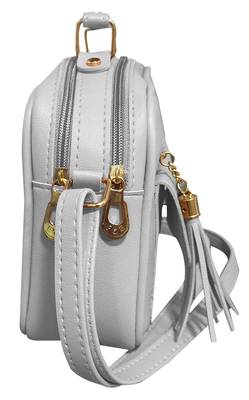  FFC Stylish Multipacket Chain Sling Bag For Woman And Girls OFFWHITE 5