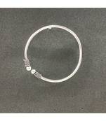 Oxidized silver adjustable bajuband