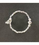 oxidized silver bajuband adjustable with Ghungroo