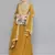 Mustard Embroidered & Sequins Work Ready Made Lehenga With Blouse & Dupatta