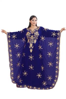 New Royal Islamic Modern Elegant Dubai Moroccan caftan Arabic Party Wear Beach Kaftan Farasha Dresses 1