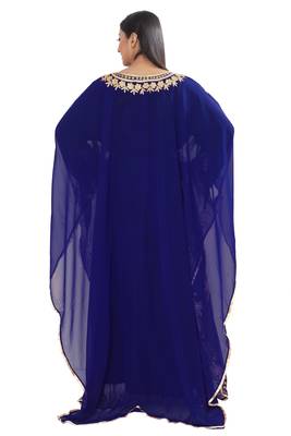 New Royal Islamic Modern Elegant Dubai Moroccan caftan Arabic Party Wear Beach Kaftan Farasha Dresses 4
