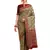 Light green printed banarasi saree with blouse