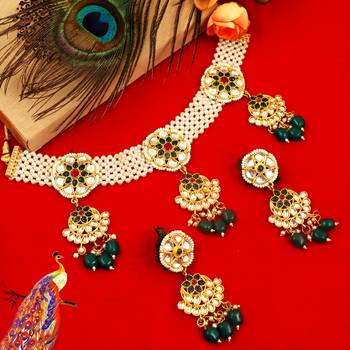 Green cubic zirconia chokers 2