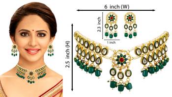 Green cubic zirconia chokers 4