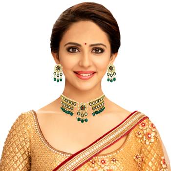 Green cubic zirconia chokers 1