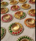 Designer TLight Diyas Set of 6