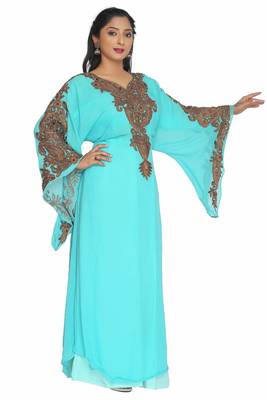 Dubai Moroccan Kaftan Arabic Abaya Farasha Party Wear Wedding Stylish Jalabiya Women Dress 3