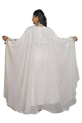 New African Attire Bridesmaid /Abaya Beaded /Dubai Moroccan Kaftan / Farasha Takshita  4