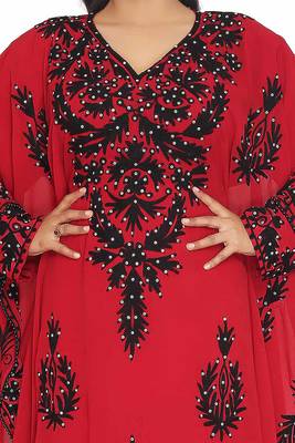  Moroccan Kaftan Dress for Women Caftan Dress Work Farasha  2