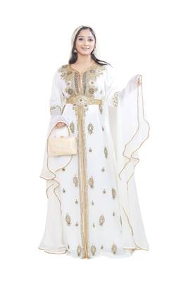 Dubai Moroccan Kaftan Arabic Abaya Caftan Farasha Party Wear Weddin Stylish Jalabiya Women Dress 1