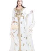 Dubai Moroccan Kaftan Arabic Abaya Caftan Farasha Party Wear Weddin Stylish Jalabiya Women Dress